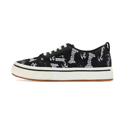 AMBUSH Vulcanized Lace Up Canvas 'Allover Print - Black'