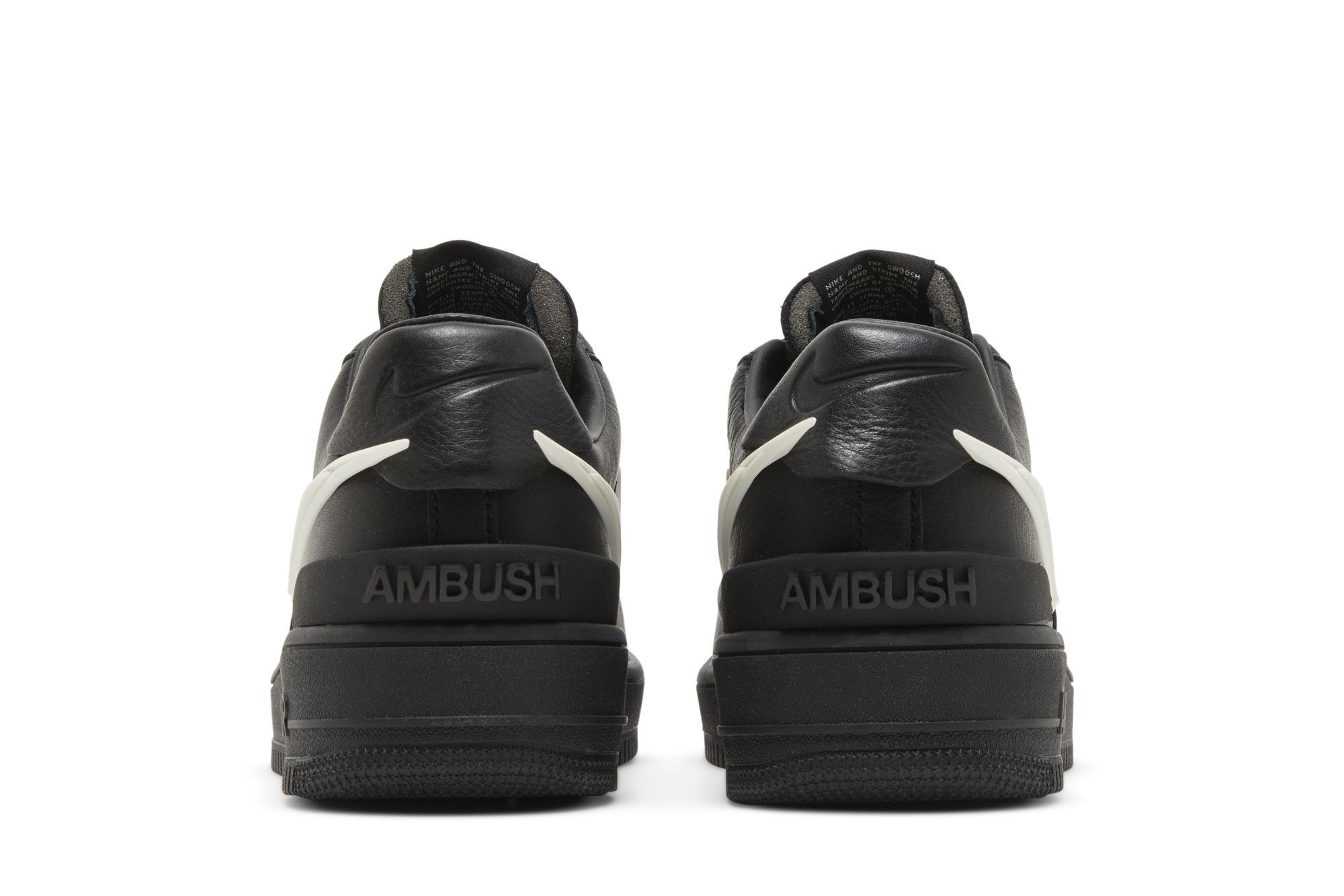 Sizing AMBUSH x Nike Air Force 1 'Black' DV3464-001