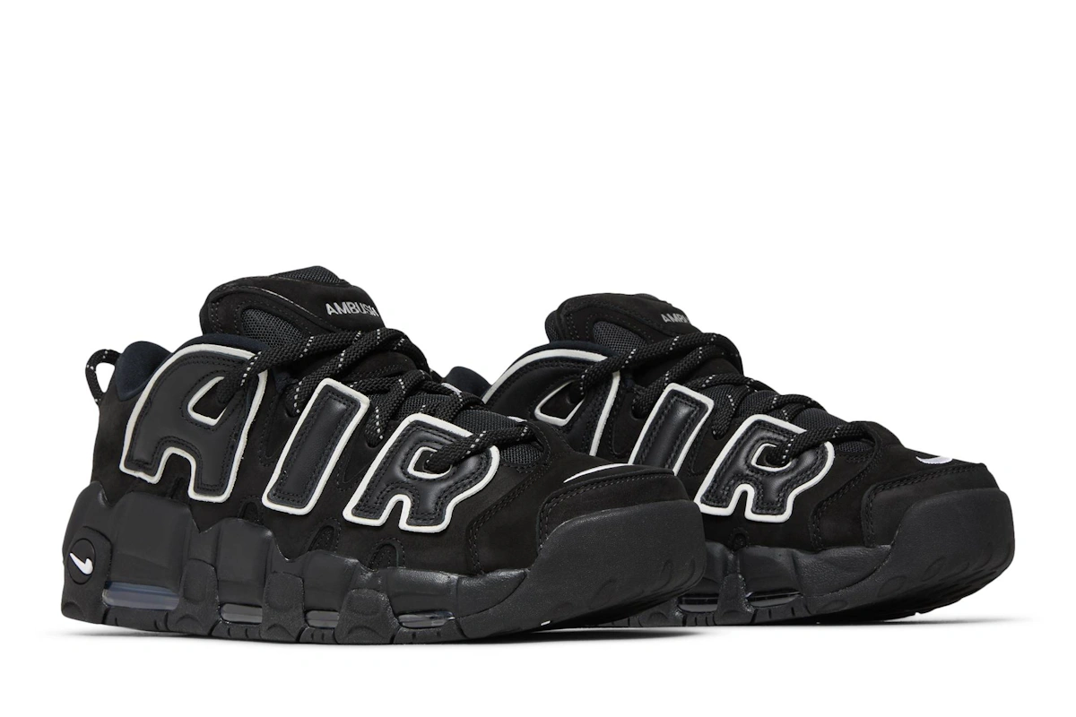 AMBUSH x Nike Air More Uptempo Low 'Black' FB1299-001