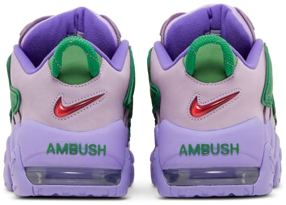 AMBUSH x Nike Air More Uptempo Low 'Lilac' FB1299-500 Details for AMBUSH x Nike Air More Uptempo Low 'Lilac' FB1299-500
