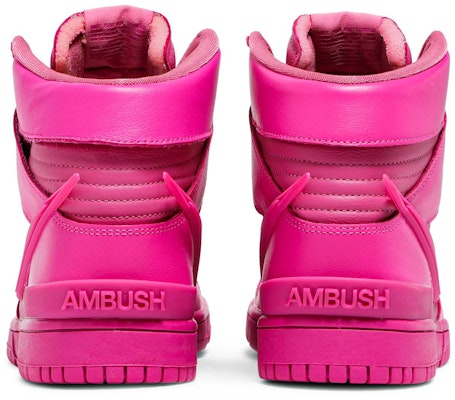 AMBUSH x Nike Dunk High 'Cosmic Fuchsia' CU7544-600 Details for AMBUSH x Nike Dunk High 'Cosmic Fuchsia' CU7544-600