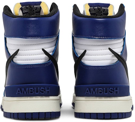AMBUSH x Nike Dunk High 'Deep Royal' CU7544-400 Details for AMBUSH x Nike Dunk High 'Deep Royal' CU7544-400