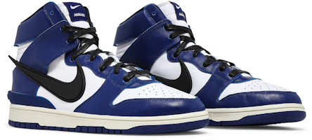 Cheap AMBUSH x Nike Dunk High 'Deep Royal' CU7544-400