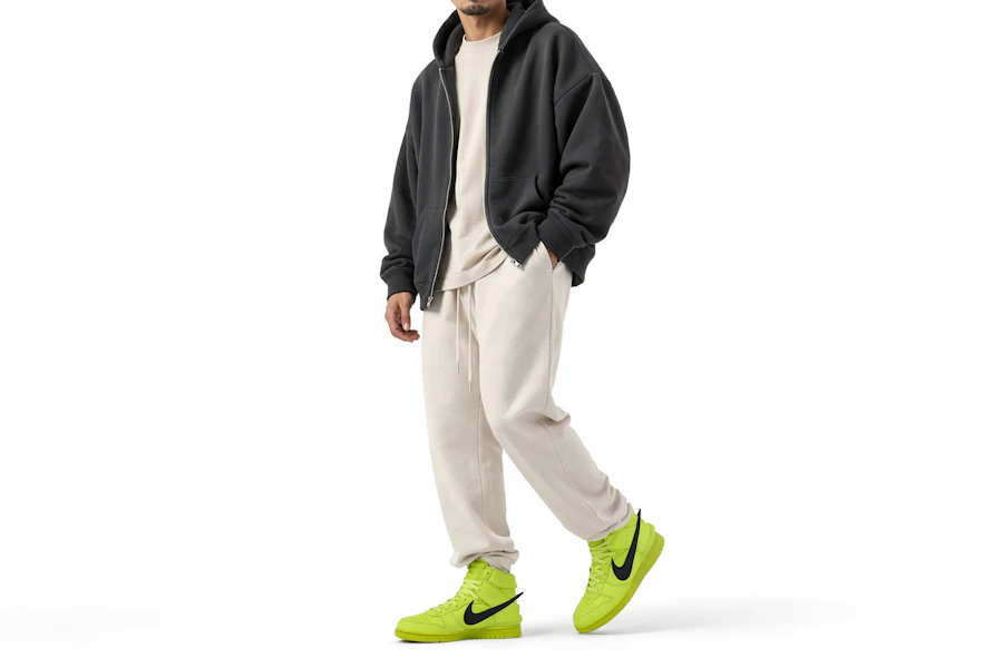 AMBUSH x Nike Dunk High ''Flash Lime'' Sneaker. CU7544-300 Order AMBUSH x Nike Dunk High ''Flash Lime'' Sneaker. CU7544-300