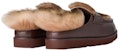AMBUSH x UGG Penny Loafer 'Burgundy' Lelaki dan Wanita 1172911-BUR