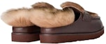 Order AMBUSH x UGG Penny Loafer 'Burgundy' Lelaki dan Wanita 1172911-BUR