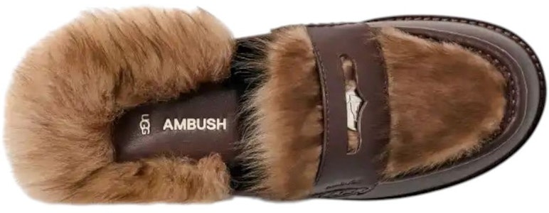 AMBUSH x UGG Penny Loafer 'Burgundy' Lelaki dan Wanita 1172911-BUR Lookbook AMBUSH x UGG Penny Loafer 'Burgundy' Lelaki dan Wanita 1172911-BUR