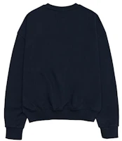 Order Ames Worldwide Basic Logo Sweatshirt Navy Blue AM2EFUM450ANV