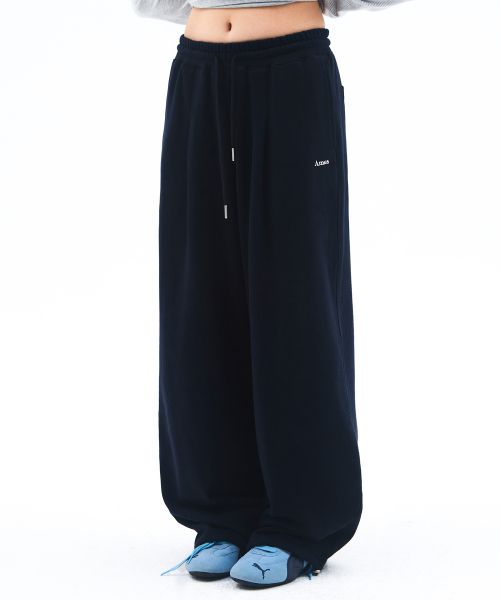 Order Ames Worldwide Basic Small Logo Sweatpants Navy AM2FFUPA10ANV