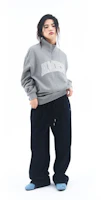 Sizing Ames Worldwide Basic Small Logo Sweatpants Navy AM2FFUPA10ANV