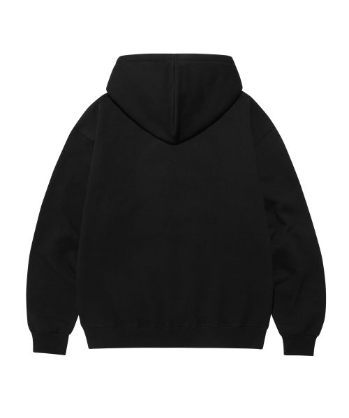 Order Ames Worldwide Big Typo Black Hoodie AM2EFUM400ABK