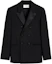 Buy AMI Paris 黑色双排扣长袖西装外套 HBV417WV0026-BLACK