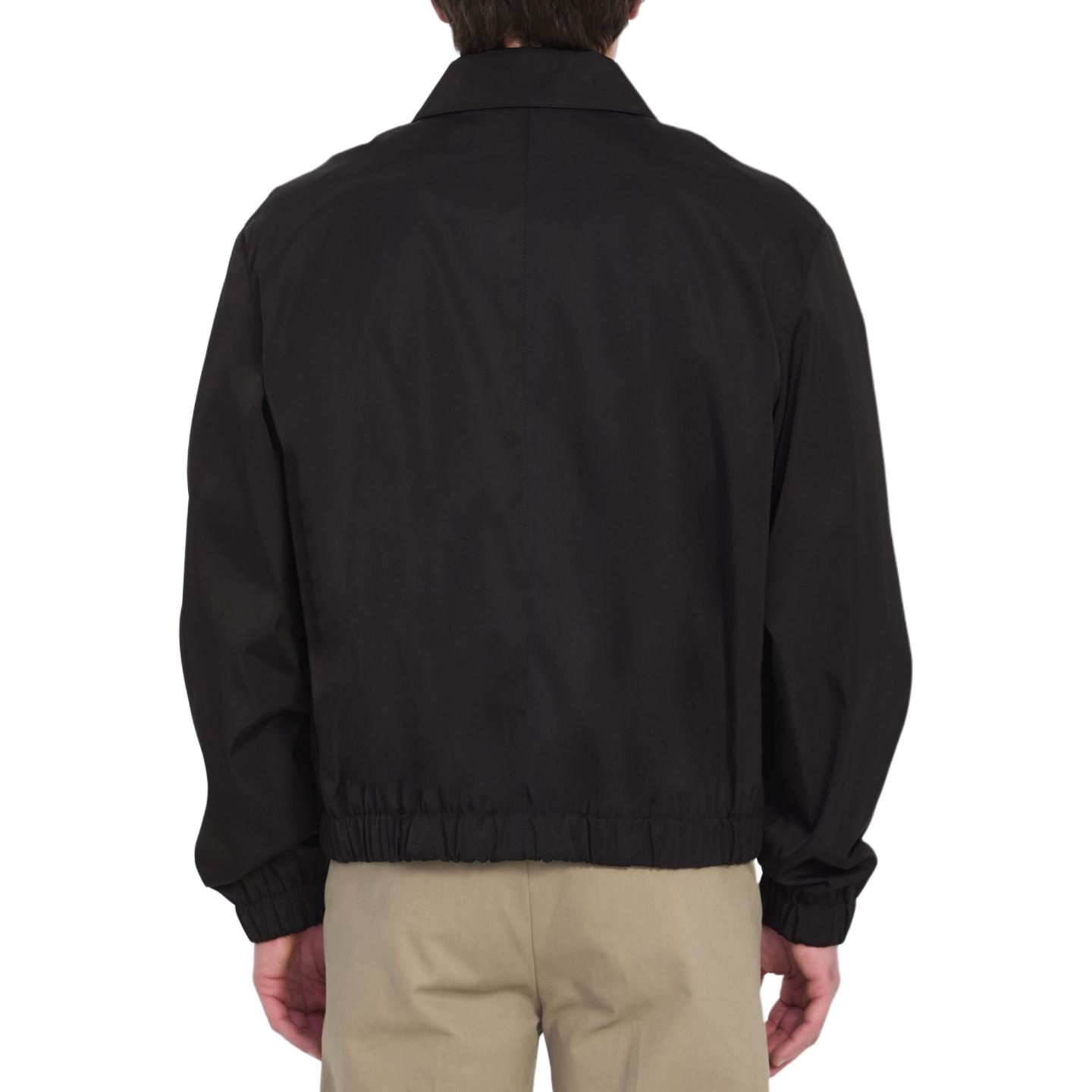 AMI Paris  Black Jacket with Graphic Print and Dual Zip Design. HJK014PA0007-001 圖 5