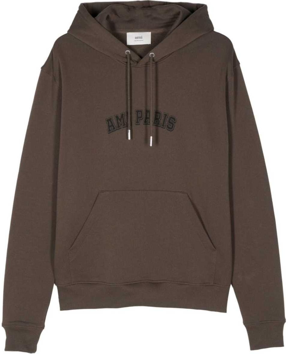 ami-paris-brown-logo-embroidered-oversized-fit-hoodie-usw-247730-brown