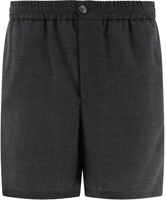 AMI Paris 灰色中腰休閒拉鍊短褲 HSO303WV0043-055 Buy AMI Paris 灰色中腰休閒拉鍊短褲 HSO303WV0043-055