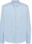 Order AMI PARIS Camisa Azul Claro Manga Larga con Logo Bordado. USH150CO0063-484