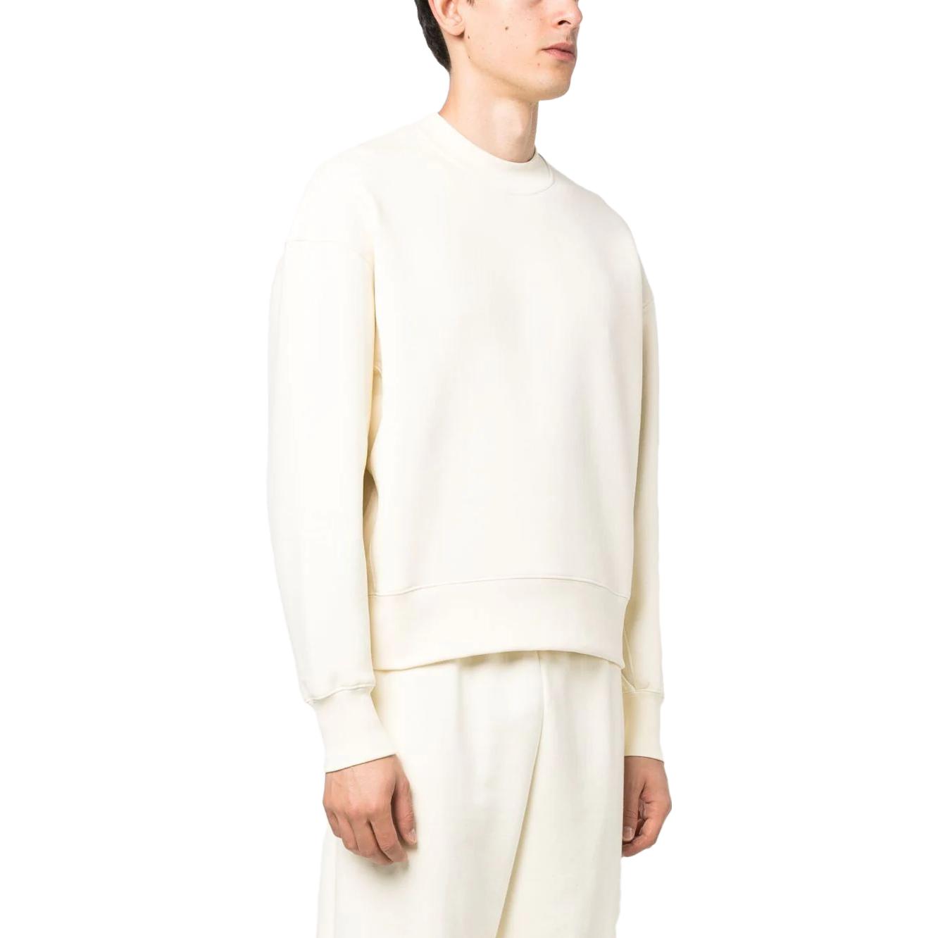 AMI PARIS  Logo Embroidered Patch Long-Sleeve Sweatshirt USW017740 圖 9