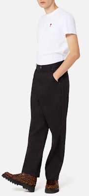 AMI PARIS 純色寬鬆直筒休閒長褲 HTR102-223001 Lookbook AMI PARIS 純色寬鬆直筒休閒長褲 HTR102-223001