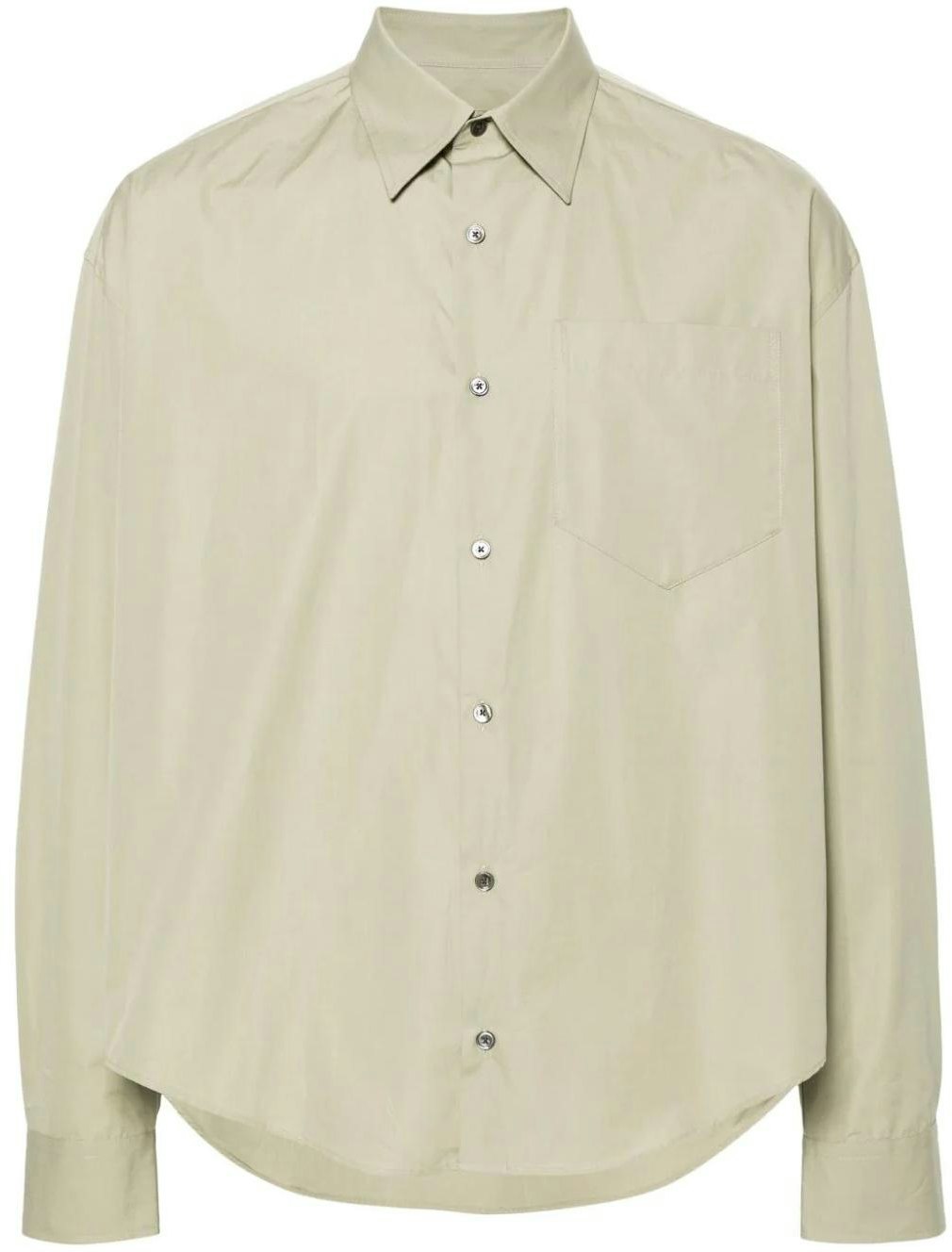 ami-paris-solid-sage-green-long-sleeve-button-up-shirt-ush-116-co-0063-317