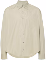 Order AMI PARIS 寶石綠長袖扣襟襯衫 USH116CO0063-317