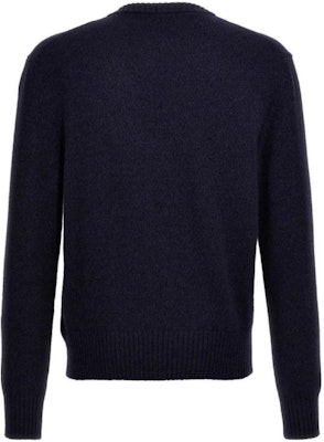 AMI PARIS 經典V領開襟毛衣 藍色 HKC127005-430 Lookbook AMI PARIS 經典V領開襟毛衣 藍色 HKC127005-430