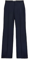 AMI PARIS Solid Wide-Leg Casual Pants Deep Blue. HTR415WV0026430 AMI PARIS Solid Wide-Leg Casual Pants Deep Blue. HTR415WV0026430