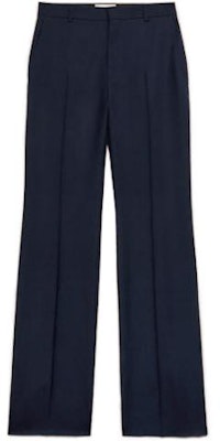 Pantalones Casual AMI PARIS Anchos de Pierna Sólidos Azul Oscuro. HTR415WV0026430 Order Pantalones Casual AMI PARIS Anchos de Pierna Sólidos Azul Oscuro. HTR415WV0026430