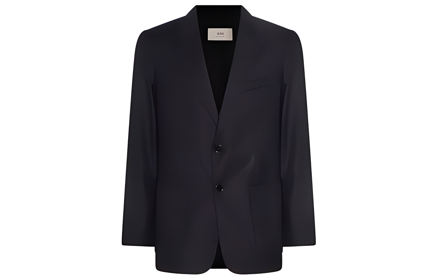 AMI Paris  Wool Long-Sleeve Solid Slim-Fit Blazer in Dark Grey. HBV005WV0023055