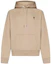 Order Ami Paris AMIPARIS Beige Oversized Hoodie with Heart Embroidery. USW205747-265