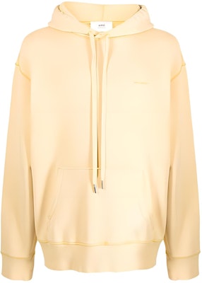 Ami Paris AMIPARIS 米色素面針織綁帶連帽衫 USW216JE0052-718 Buy Ami Paris AMIPARIS 米色素面針織綁帶連帽衫 USW216JE0052-718