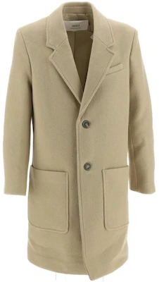 Ami Paris AMIPARIS Beige Kot Panjang Single-Breasted dengan Lapel Plain. HCO005WV0020-265 Buy Ami Paris AMIPARIS Beige Kot Panjang Single-Breasted dengan Lapel Plain. HCO005WV0020-265