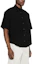 Details for 아미파리스 블랙 반팔 셔츠 자수 로고 클래식 칼라 HSH240CO0062-001
