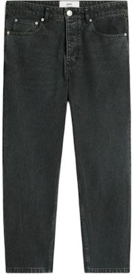 Ami Paris AMIPARIS 黑色修身扣式錐形牛仔褲 HTR103CO0037-001 Buy Ami Paris AMIPARIS 黑色修身扣式錐形牛仔褲 HTR103CO0037-001