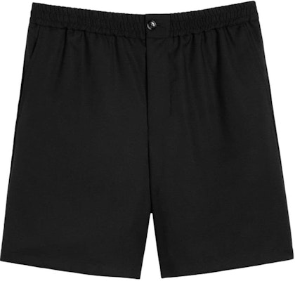 Ami Paris Pantalones Cortos Negros Holgados con Cremallera. HSO303CO0009-001 Order Ami Paris Pantalones Cortos Negros Holgados con Cremallera. HSO303CO0009-001