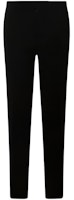 Ami Paris AMIPARIS Black Tapered Relaxed Fit Casual Pants with Zipper. HTR008WV0044-001 Ami Paris AMIPARIS Black Tapered Relaxed Fit Casual Pants with Zipper. HTR008WV0044-001