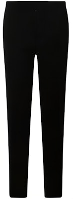 아미파리 블랙 테이퍼드 릴렉스 핏 캐주얼 팬츠 지퍼 디테일. HTR008WV0044-001 Buy 아미파리 블랙 테이퍼드 릴렉스 핏 캐주얼 팬츠 지퍼 디테일. HTR008WV0044-001