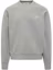 Order Ami Paris AMIPARIS Grey Crewneck Logo Print Long Sleeve Sweatshirt. USW0247470-951