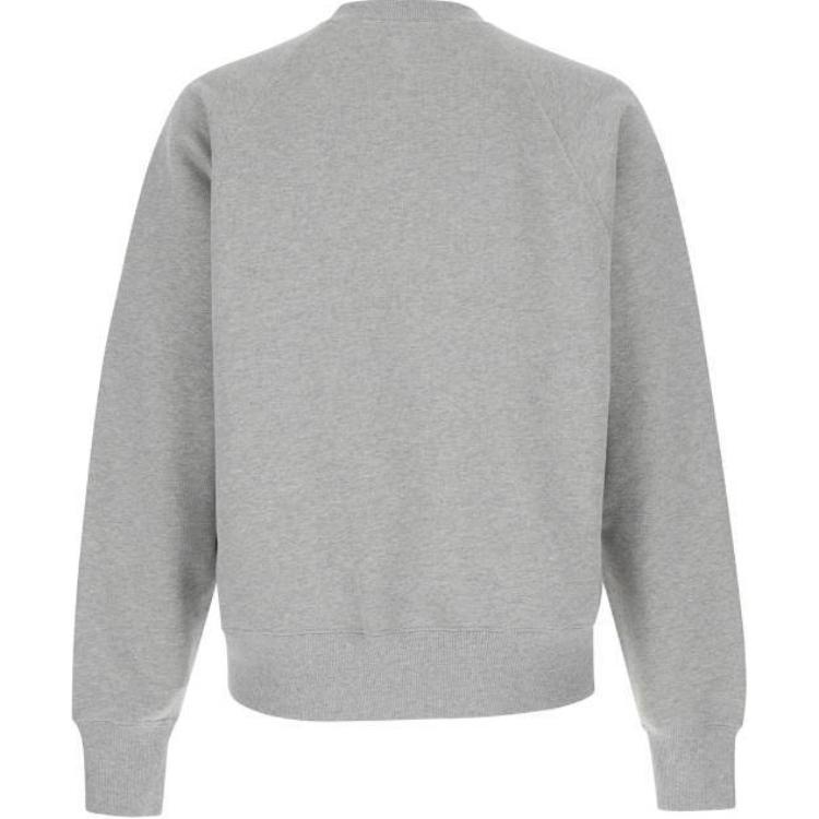 Ami Paris AMIPARIS  Grey Crewneck Logo Print Long Sleeve Sweatshirt. USW0247470-951 圖 3