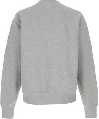 Ami Paris AMIPARIS Grey Crewneck Logo Print Long Sleeve Sweatshirt. USW0247470-951 Lookbook Ami Paris AMIPARIS Grey Crewneck Logo Print Long Sleeve Sweatshirt. USW0247470-951