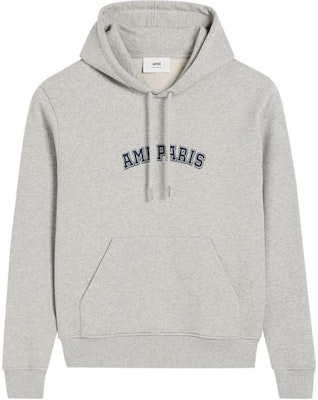 Sudadera con Capucha Gris Ami Paris AMIPARIS con Diseño de Letras. USW2477300-951 Buy Sudadera con Capucha Gris Ami Paris AMIPARIS con Diseño de Letras. USW2477300-951
