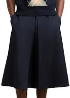 Shop Ami Paris AMIPARIS Loose Fit Casual Solid Blue Shorts. HSO508-WV0026-4011