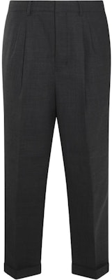 Ami Paris Seluar Panjang Straight Fit Zip Kelabu Loose Fit Lelaki. HTR111PL0002-061 Order Ami Paris Seluar Panjang Straight Fit Zip Kelabu Loose Fit Lelaki. HTR111PL0002-061