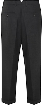 Ami Paris Seluar Panjang Straight Fit Zip Kelabu Loose Fit Lelaki. HTR111PL0002-061 Lookbook Ami Paris Seluar Panjang Straight Fit Zip Kelabu Loose Fit Lelaki. HTR111PL0002-061