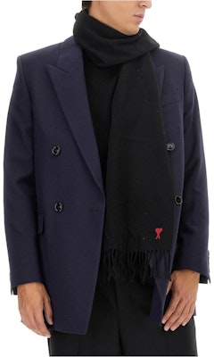 アミパリス ネイビーブルー ダブルブレスト 長袖ブレザージャケット HBV311WV0026-430 Order アミパリス ネイビーブルー ダブルブレスト 長袖ブレザージャケット HBV311WV0026-430