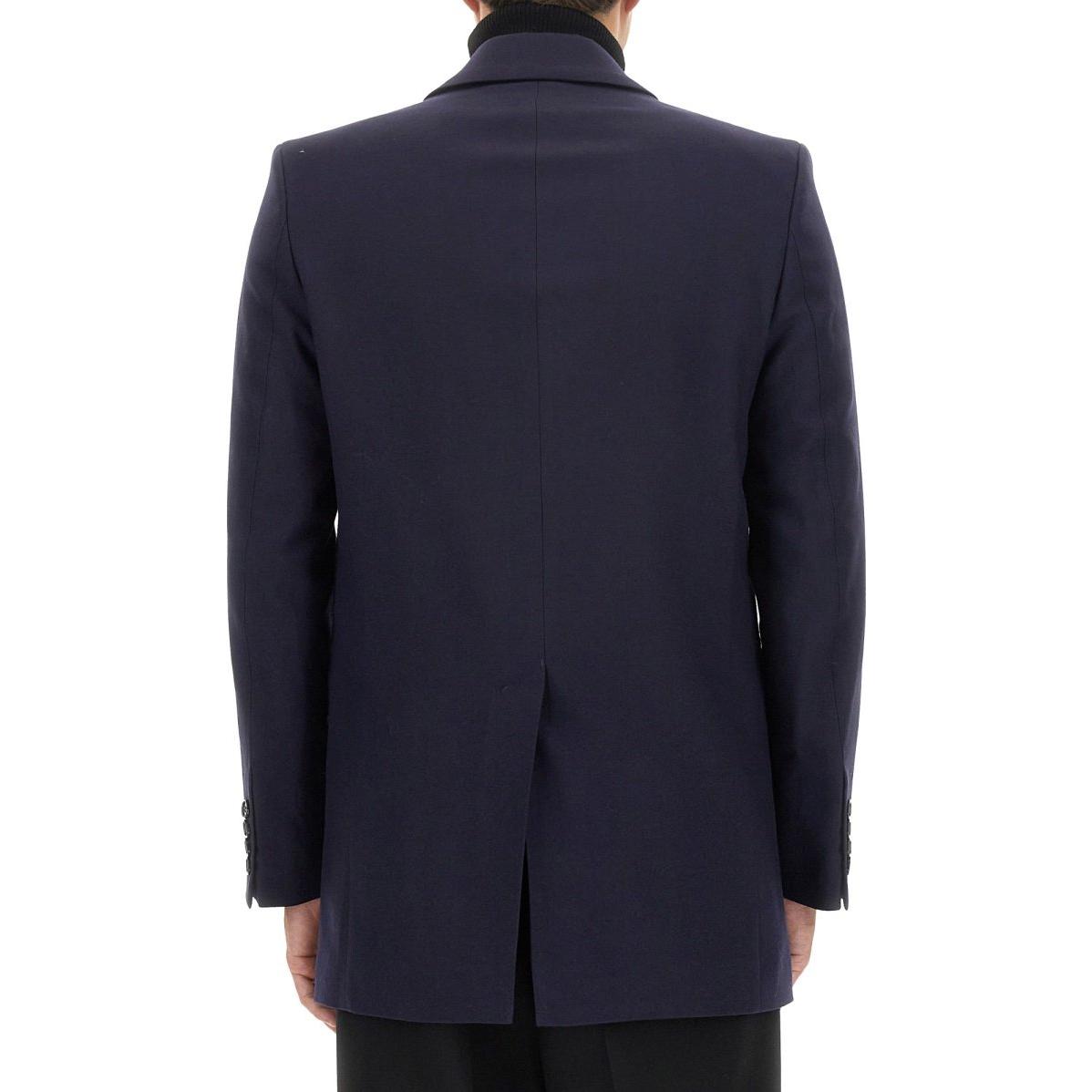 Purchase アミパリス ネイビーブルー ダブルブレスト 長袖ブレザージャケット HBV311WV0026-430