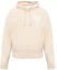 Order Ami Paris AMIPARIS 心形標誌寬鬆連帽衫衛衣 米白色。 UKS802-KN0018-715