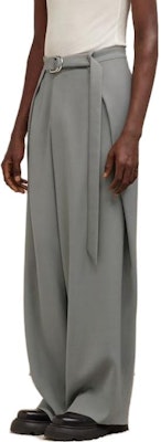 Pantalones Casuales Pierna Ancha Ajuste Relajado Color Sólido Ami Paris AMIPARIS HTR407VI0007087 Purchase Pantalones Casuales Pierna Ancha Ajuste Relajado Color Sólido Ami Paris AMIPARIS HTR407VI0007087