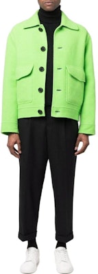 Ami Paris AMIPARIS 修身版型純色長袖鈕扣外套 HJK212252-300 Lookbook Ami Paris AMIPARIS 修身版型純色長袖鈕扣外套 HJK212252-300