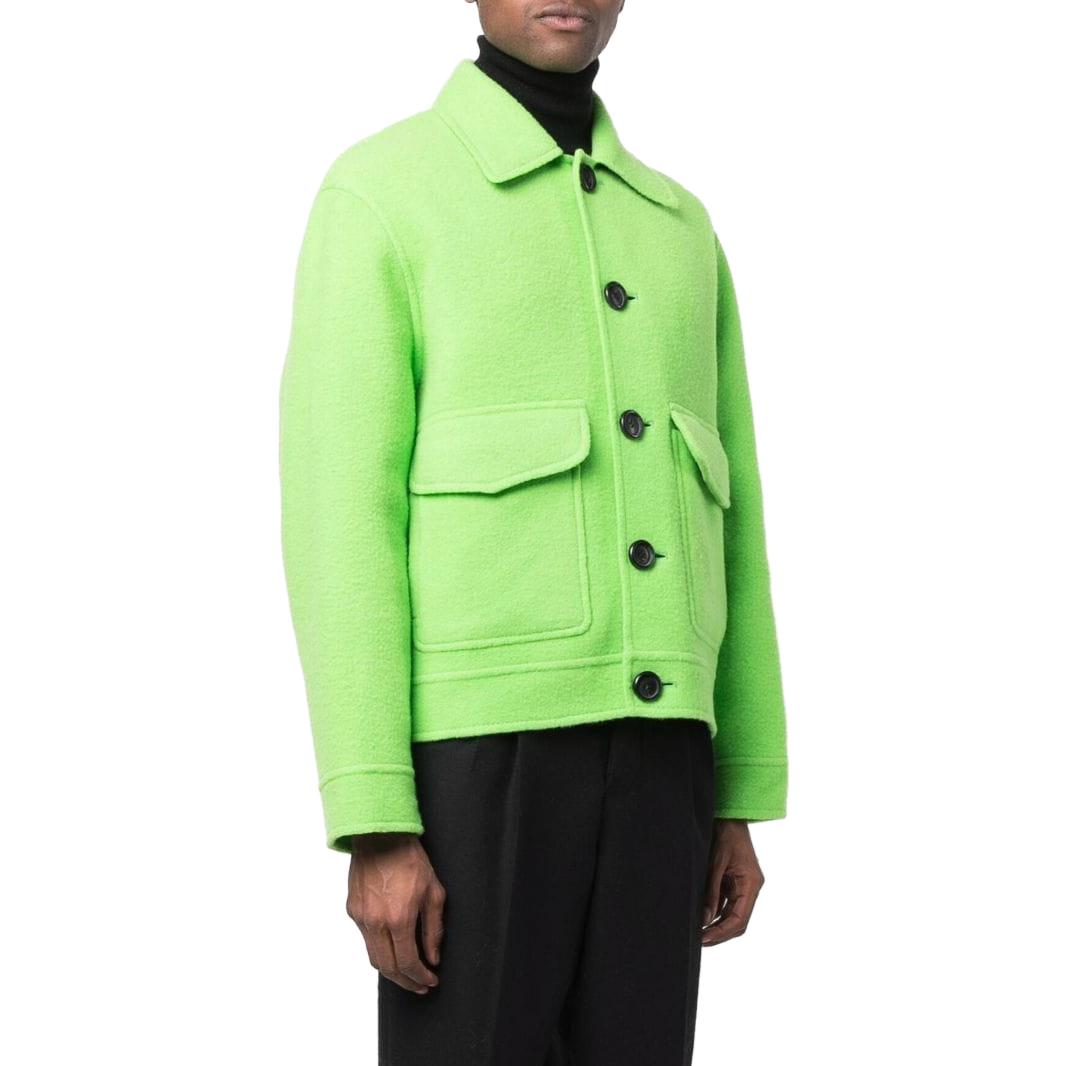 Purchase Ami Paris AMIPARIS 修身版型純色長袖鈕扣外套 HJK212252-300