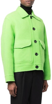 Ami Paris AMIPARIS 修身版型純色長袖鈕扣外套 HJK212252-300 Purchase Ami Paris AMIPARIS 修身版型純色長袖鈕扣外套 HJK212252-300